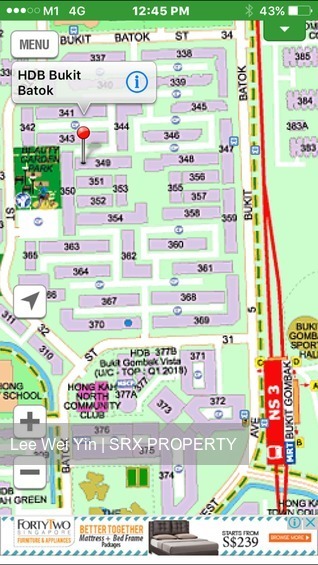 Blk 349 Bukit Batok Street 34 (Bukit Batok), HDB 4 Rooms #174049332